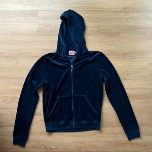 Juicy Couture Velour Zip-Up Jacket